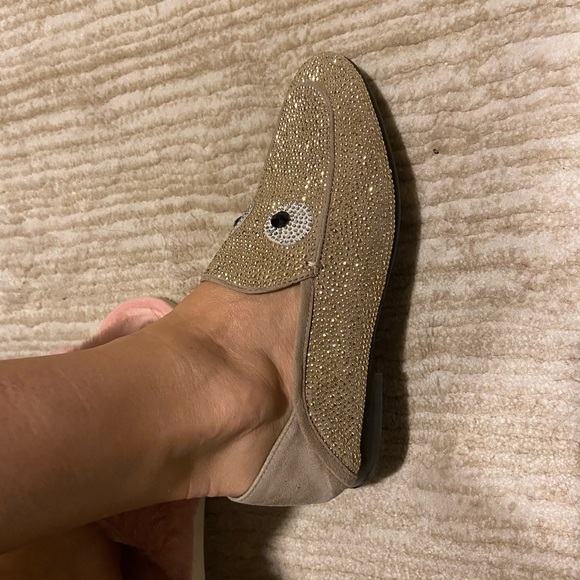 Lola Cruz Eyes On You rhinestone loafers - size 6 - Picture 11 of 11